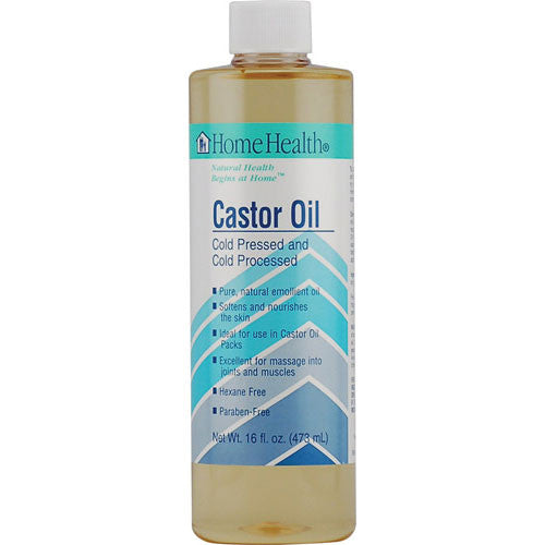 Home Health Castor Oil, Cold Pressed And Processed - 16 Oz